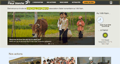 Desktop Screenshot of fleur-blanche.org